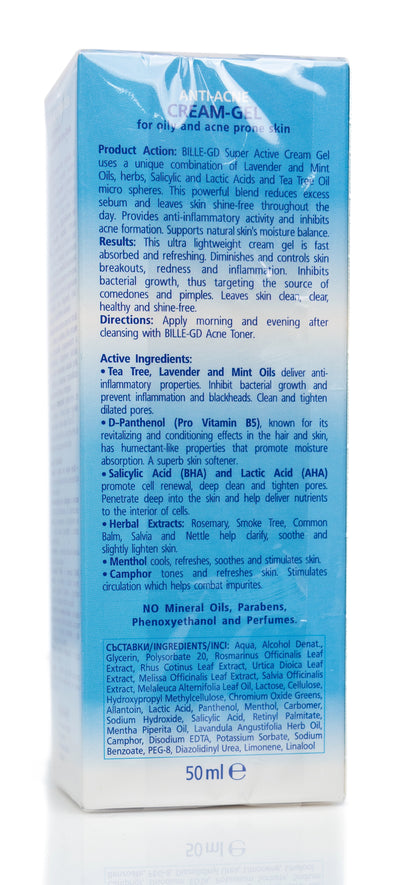 Bodi Beauty Bille GD Superactive Anti-Acne Cream-Gel 50 Ml