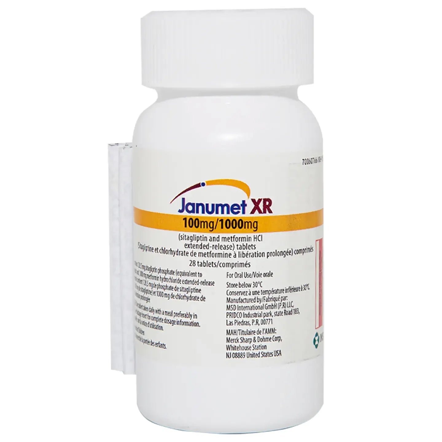 Janumet Xr 100/1000Mg 28 Tablets