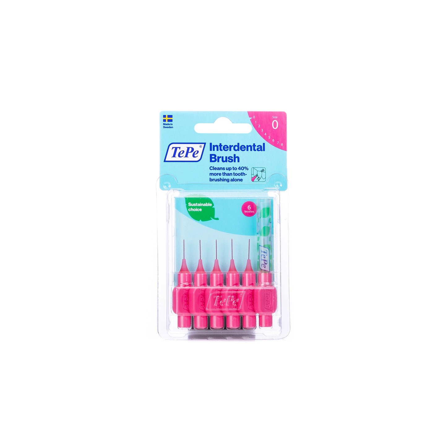 Tepe Interdental Brush 0.4 mm Pink
