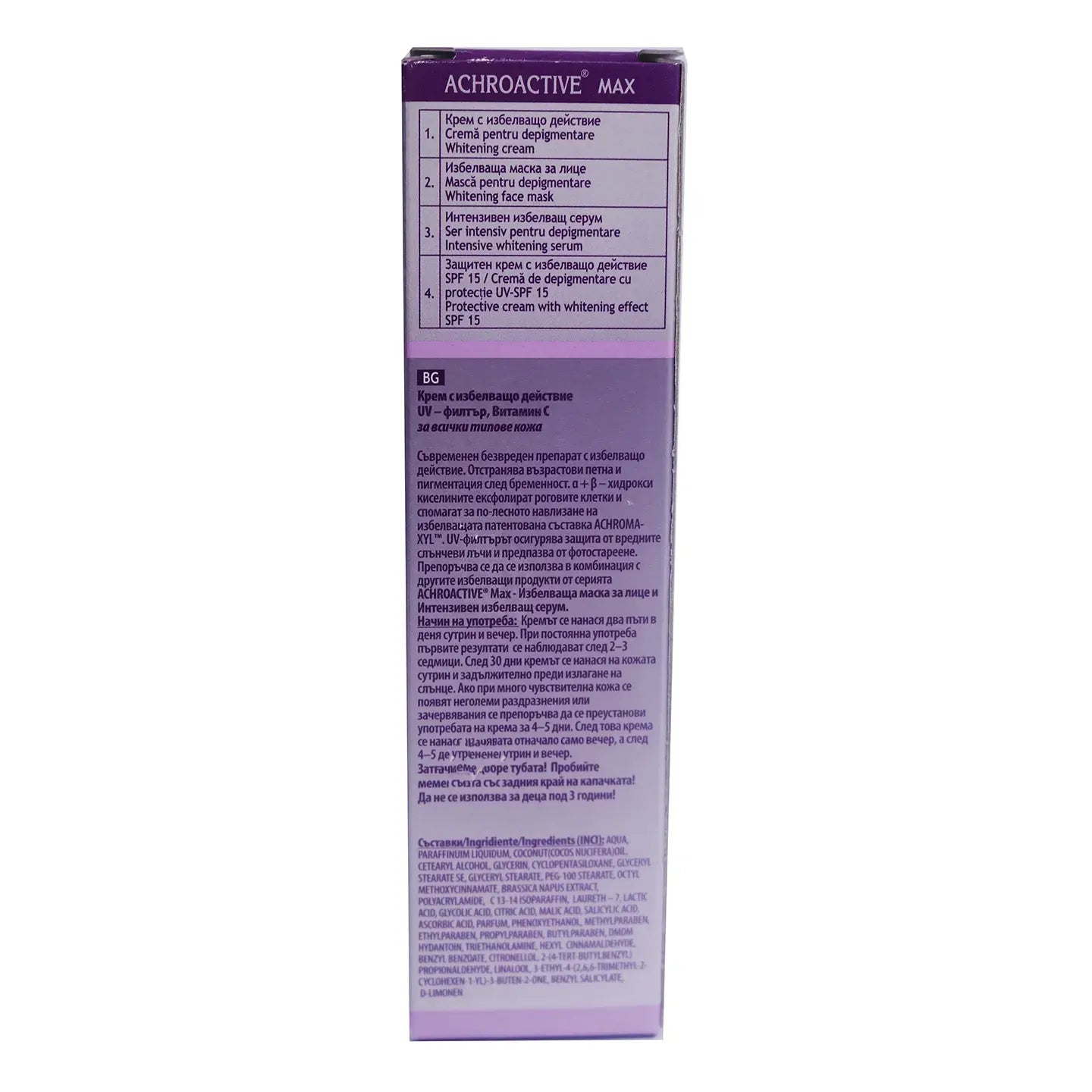 Achroactive Max Face Cream 45 Ml
