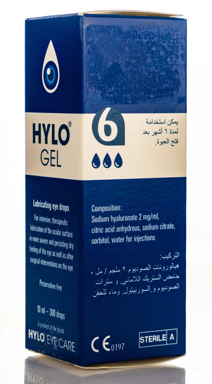 Hylo Gel Eye Drops 10Ml