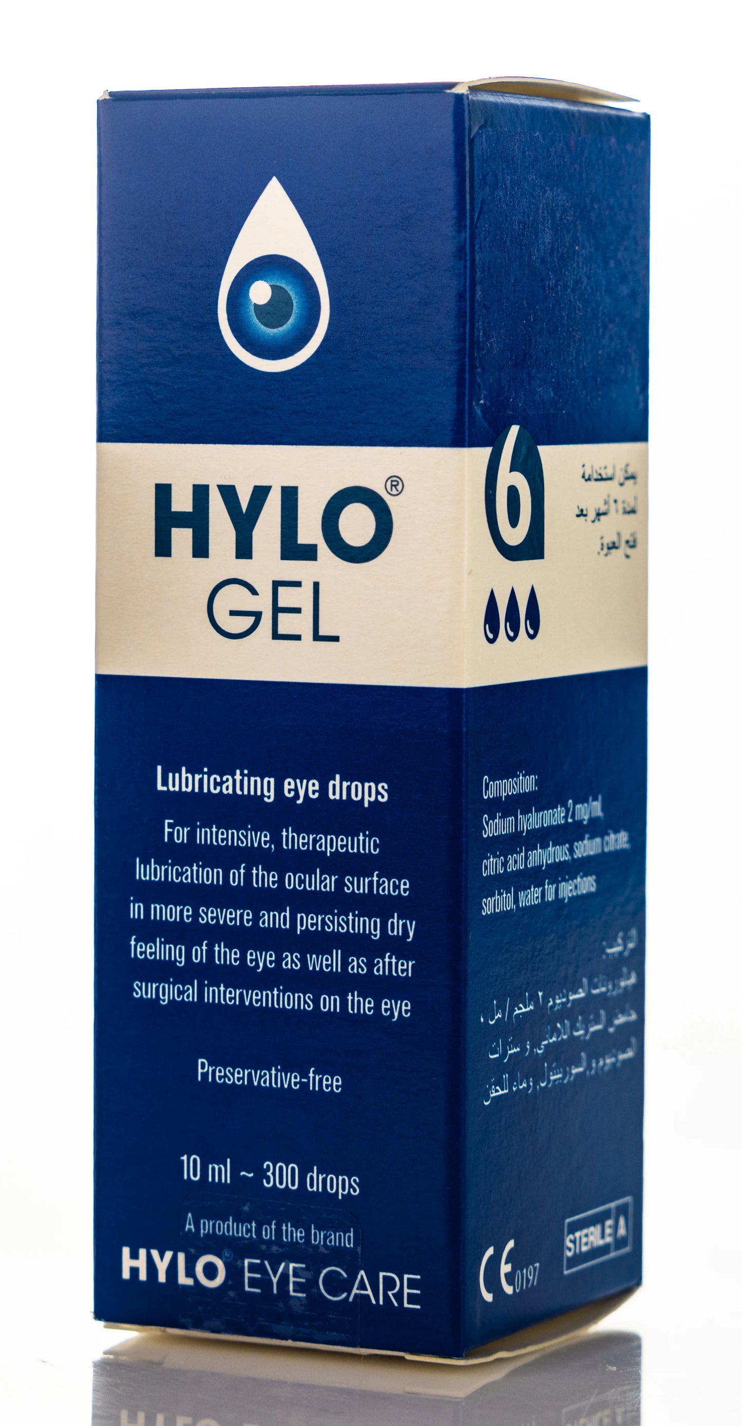 Hylo Gel Eye Drops 10Ml