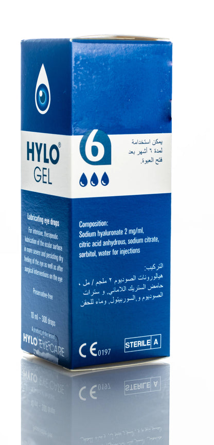 Hylo Gel Eye Drops 10Ml