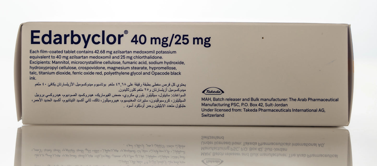 Edarbyclor 40/25Mg 28 Tablets