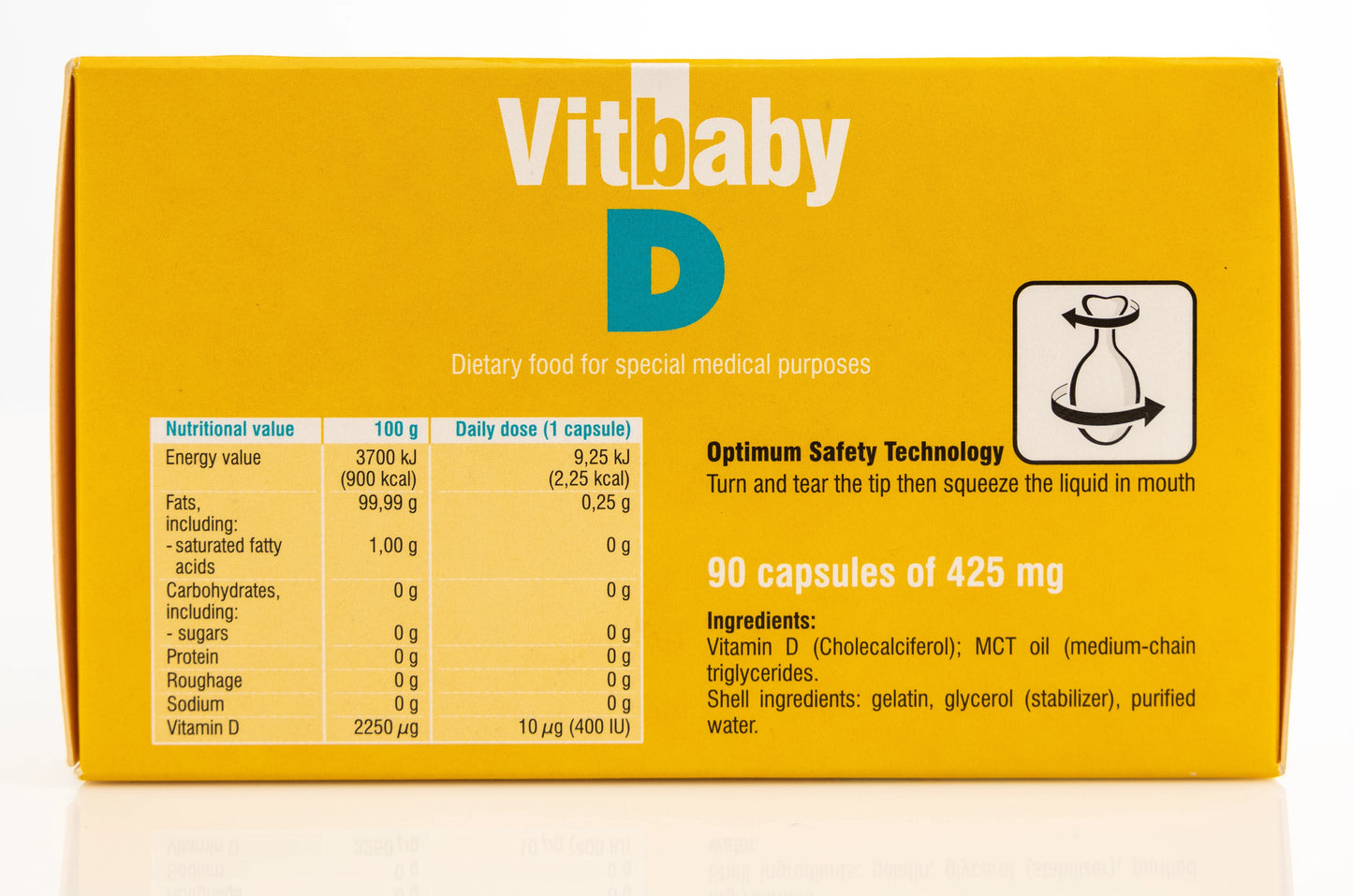 Vitbaby D 90 Twist Off Capsules