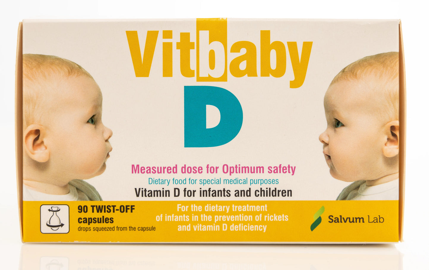 Vitbaby D 90 Twist Off Capsules