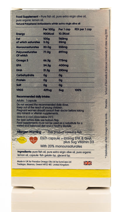 Paradox Omega-3 Cardio 775mg 30 Capsule