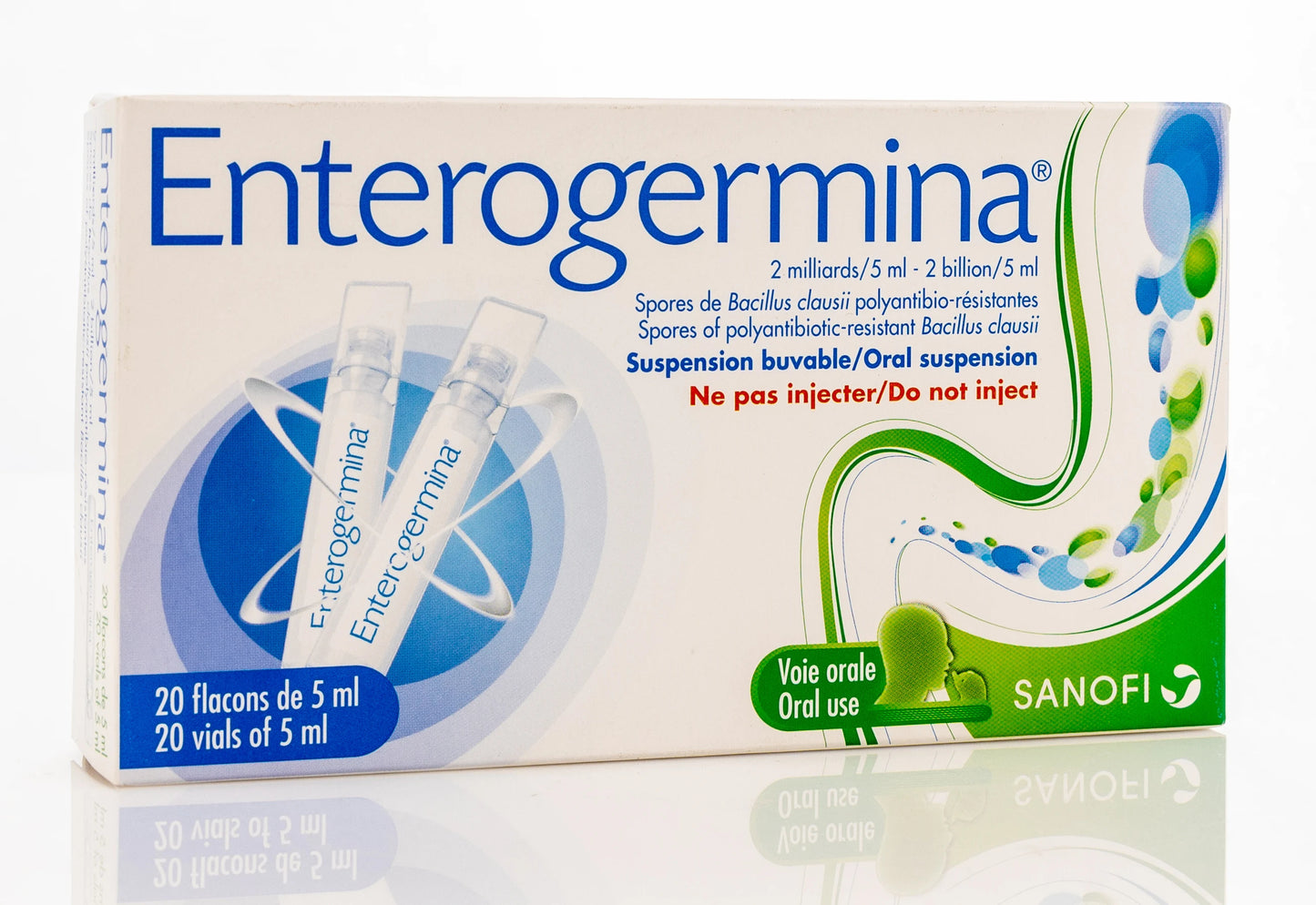 Enterogermina Oral Suspension 20 Vials
