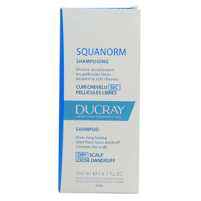 Ducray Squanorm Treatment Shampoo Dry Dandruff 200 Ml