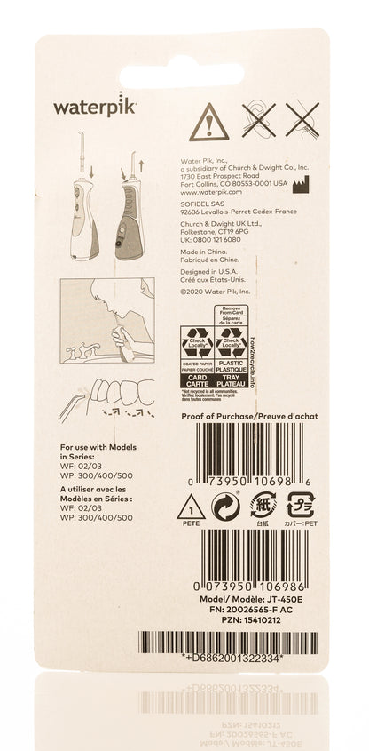 Waterpik Classic Jet Tips 2 Tips JT-100E