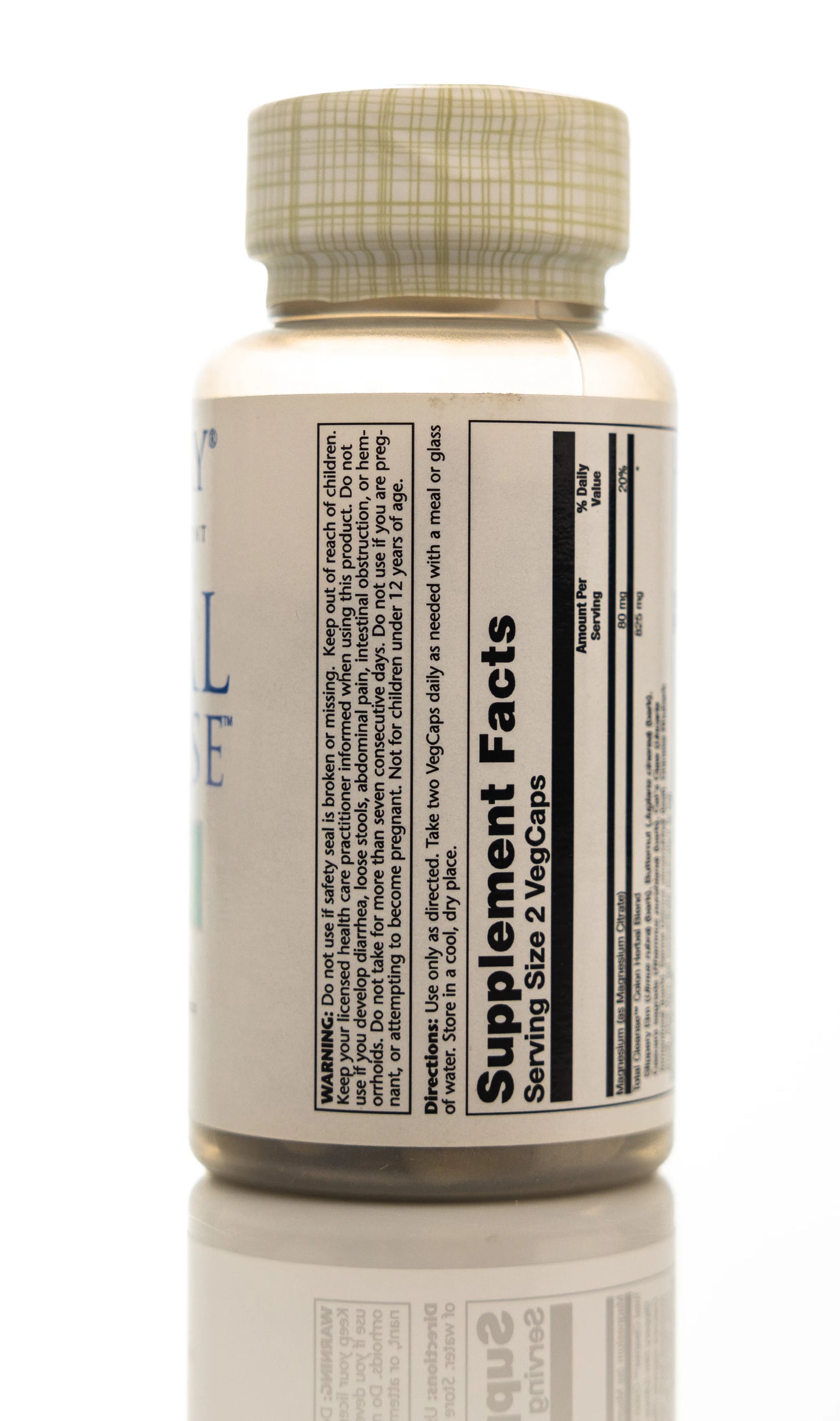 Solaray Total Cleanse Colon 60 Capsules