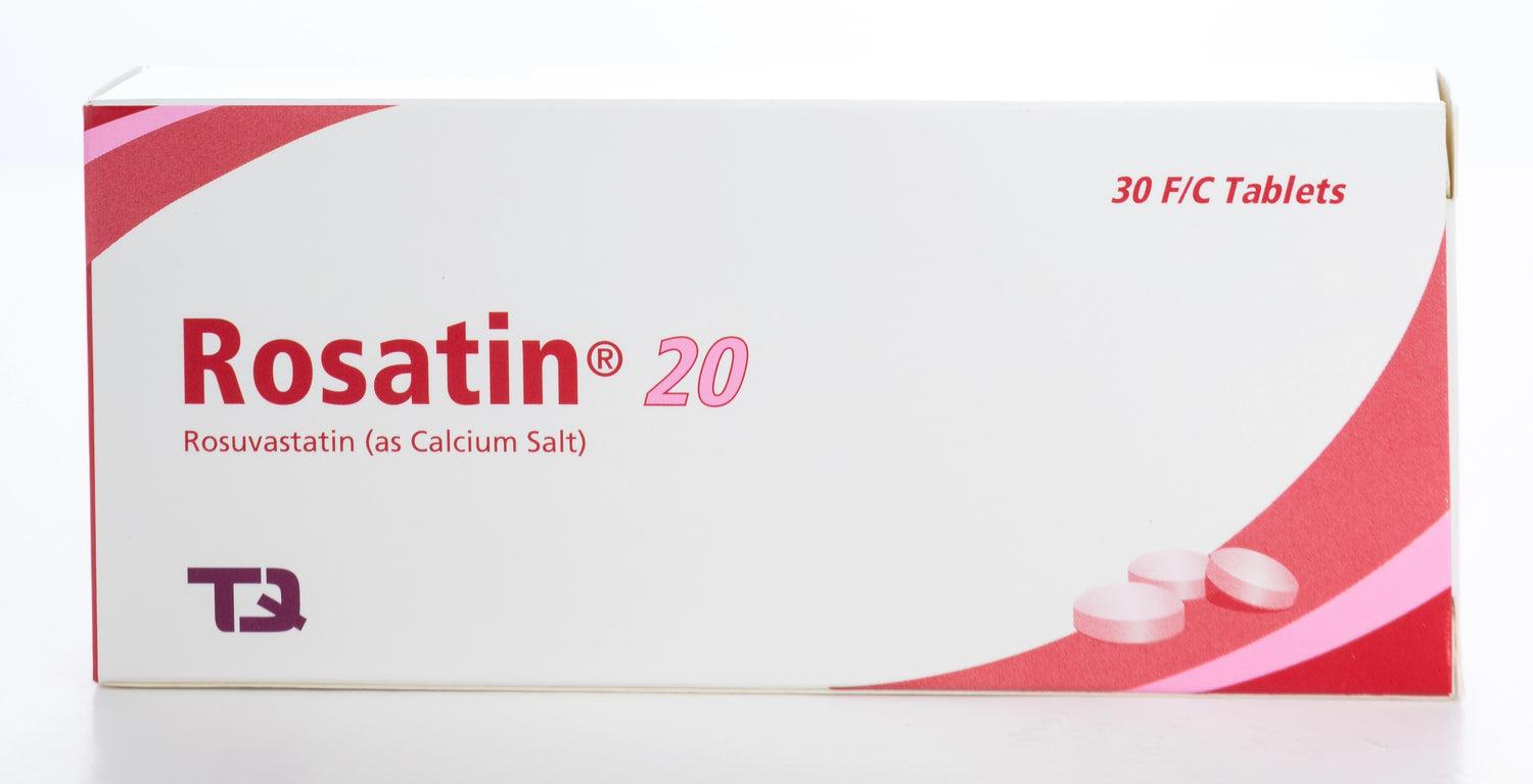 Rosatin 20Mg 30 Tablets