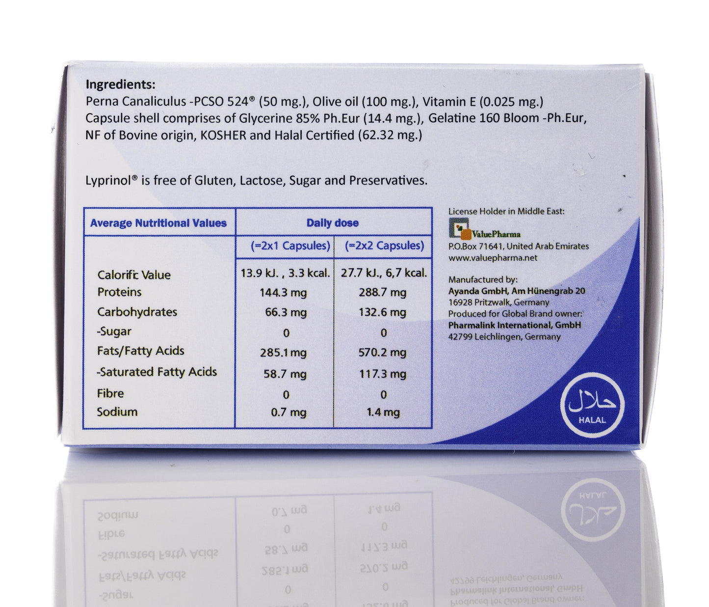 Lyprinol 60 Capsules