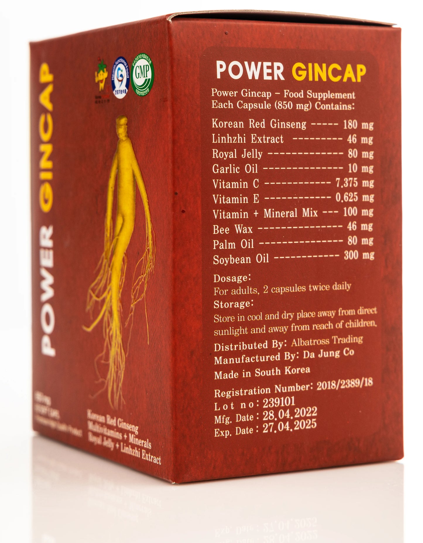 Power Gincap 60 Capsules