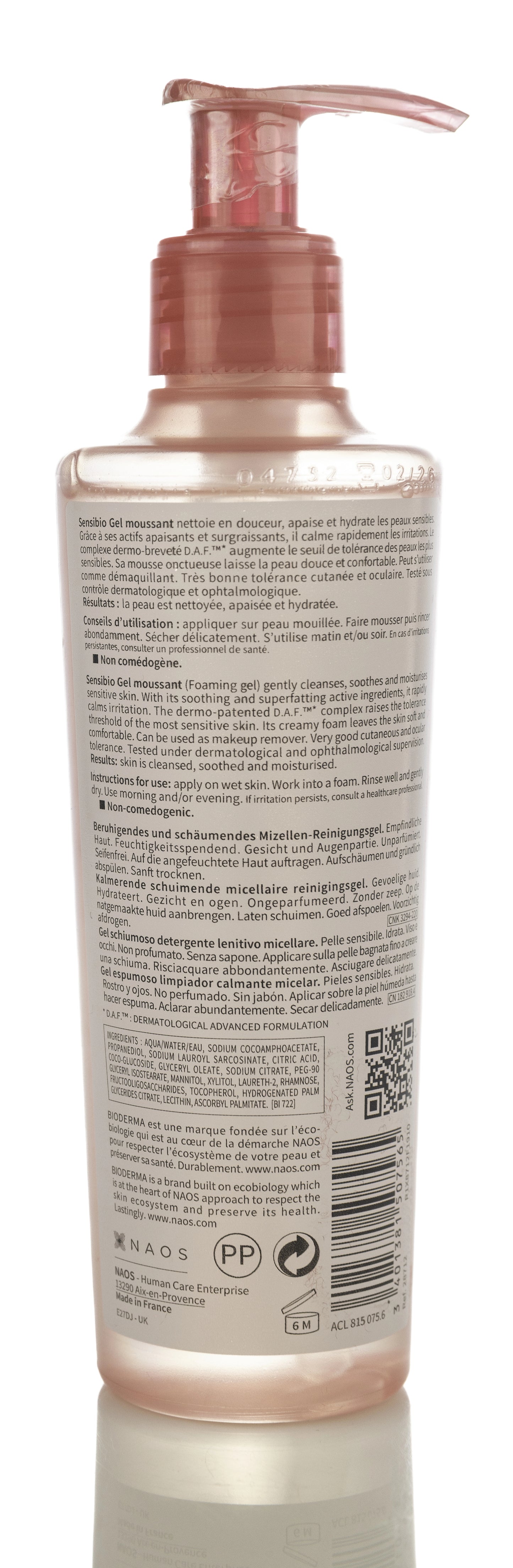 Bioderma Sensibio Cleansing Foaming Gel 200 Ml