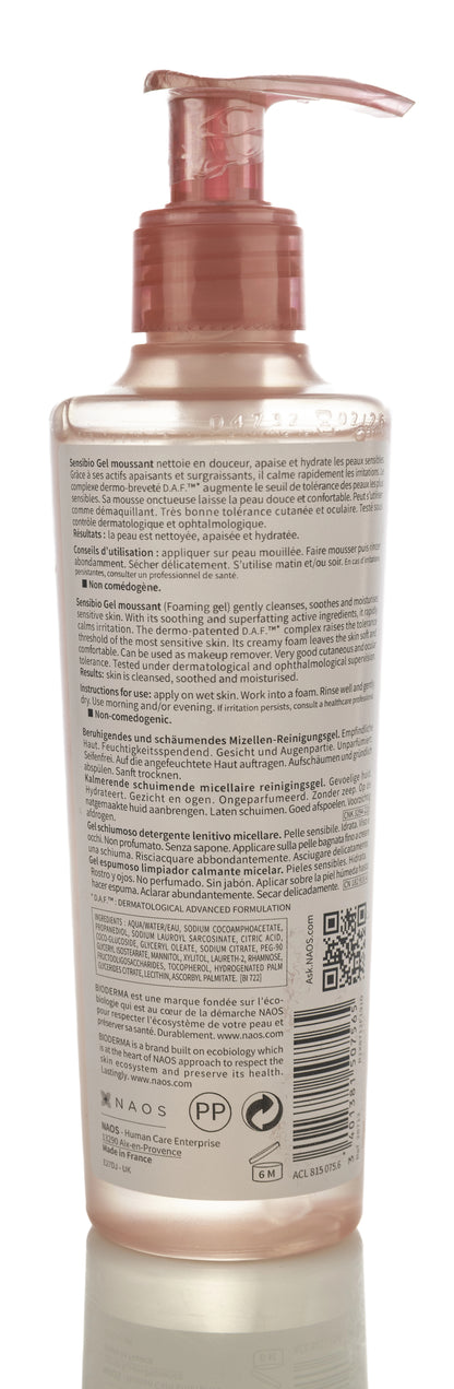 Bioderma Sensibio Cleansing Foaming Gel 200 Ml