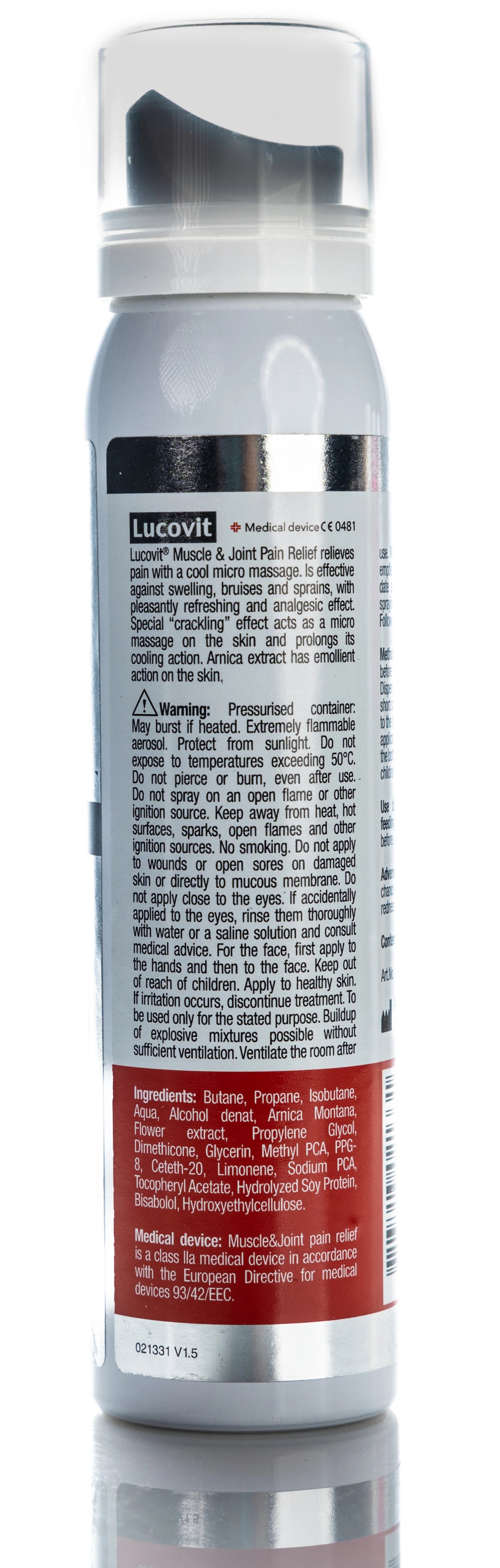 Lucovit Muscle And Joint Spray 100Ml