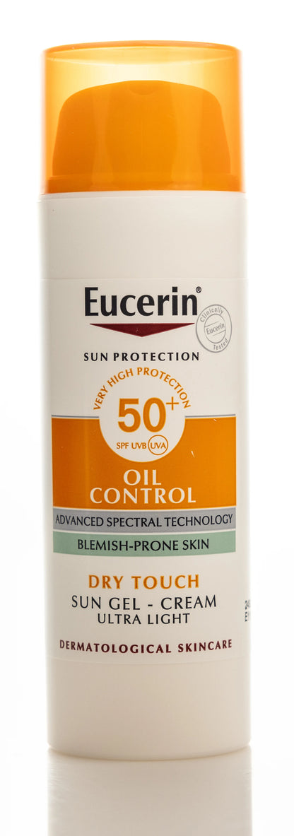 Eucerin Sun Oil Control Dry Touch SPF 50+ Gel-Cream 50 Ml