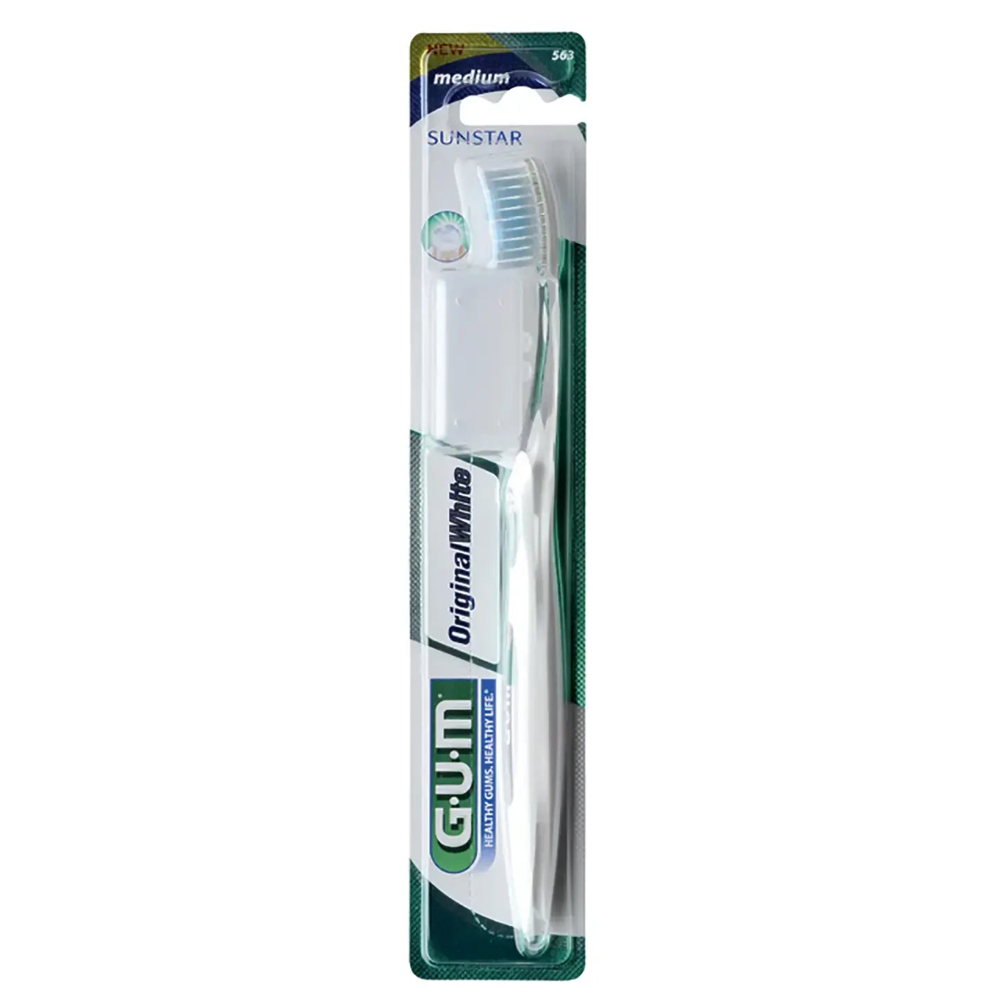 Gum Original White Toothbrush Medium[563 ]