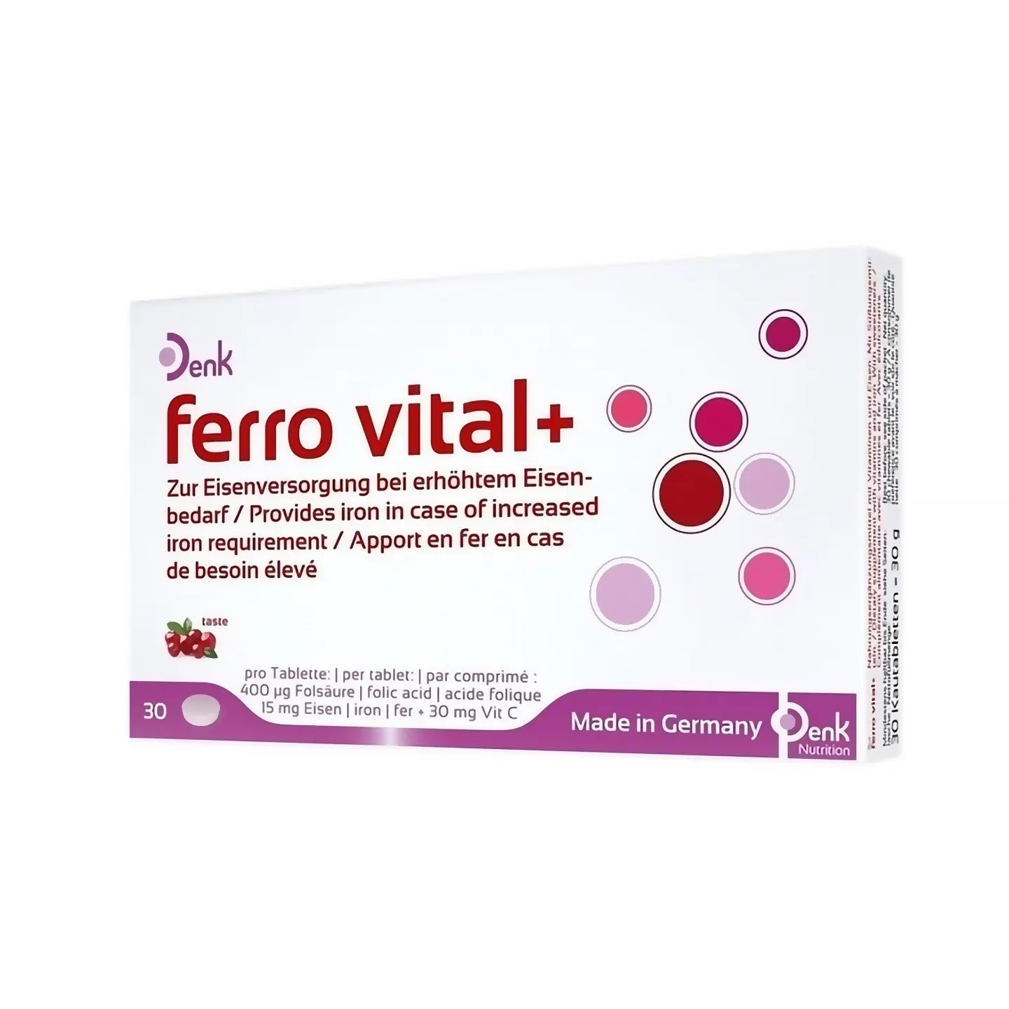 Ferro Vital Plus 30 Tablets