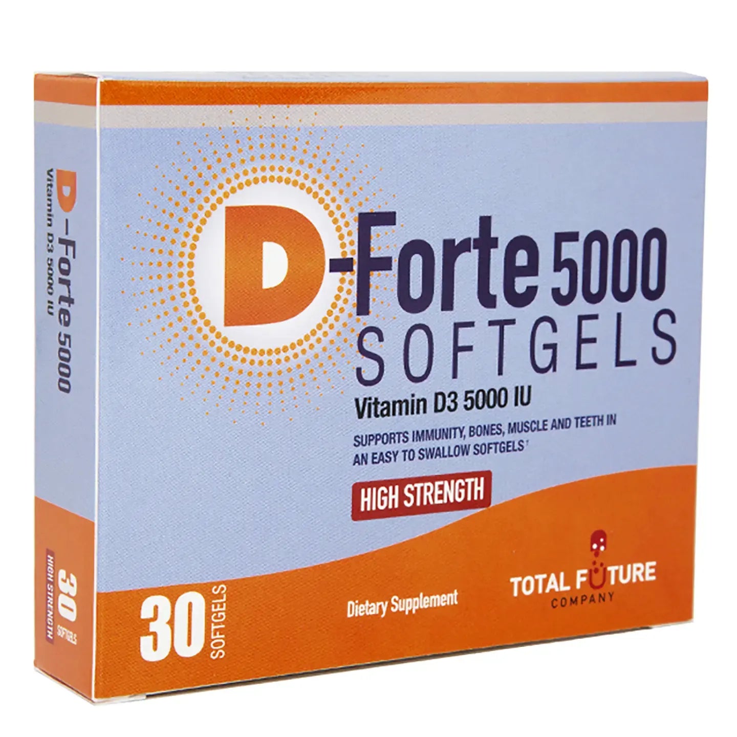 D-Fort Vitamin-D3 5000 IU 30 Softgels