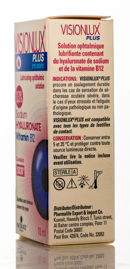 Visionlux Plus 0.3% Eye Drops 10Ml