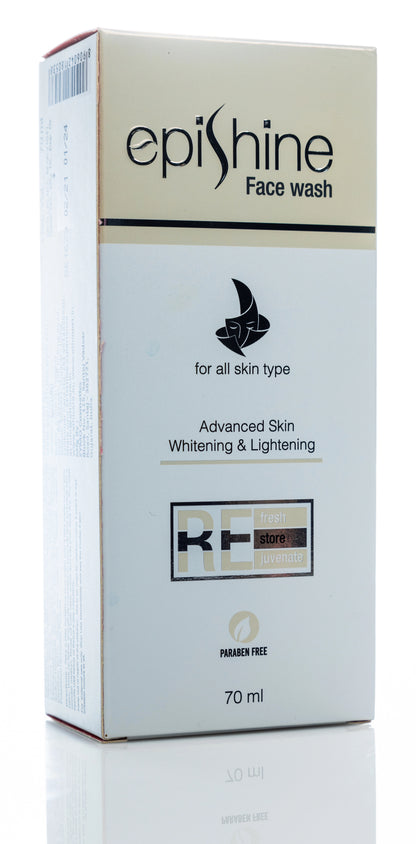 Epishine Advanced Skin
Whitening and Lightening Face Wash 70 Ml