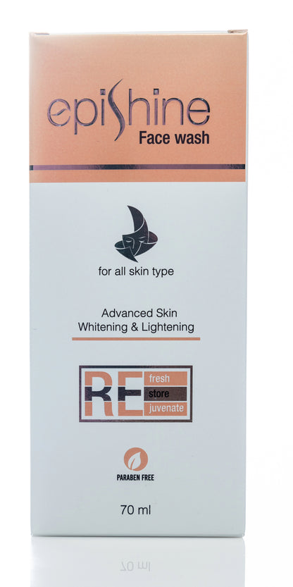 Epishine Advanced Skin
Whitening and Lightening Face Wash 70 Ml