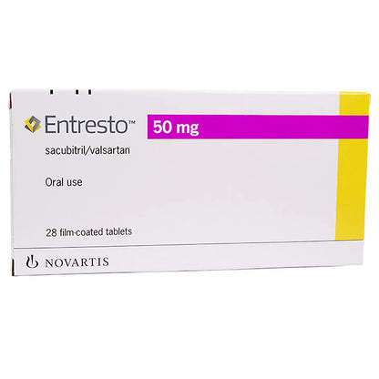 Entresto 50Mg 28 Tablets