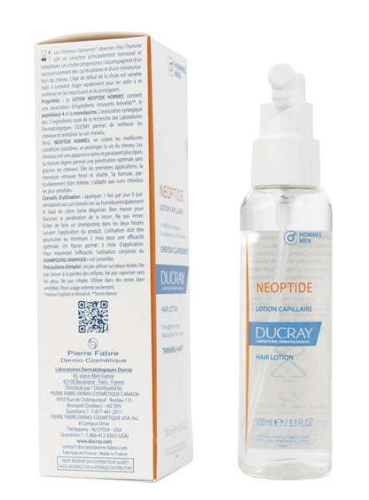 Ducray Neoptide Lotion Capillaire Thinning Hair Men Hair Lotion 100 Ml