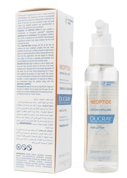 Ducray Neoptide Lotion Capillaire Thinning Hair Men Hair Lotion 100 Ml
