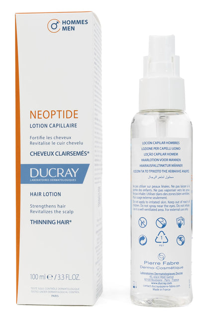 Ducray Neoptide Lotion Capillaire Thinning Hair Men Hair Lotion 100 Ml