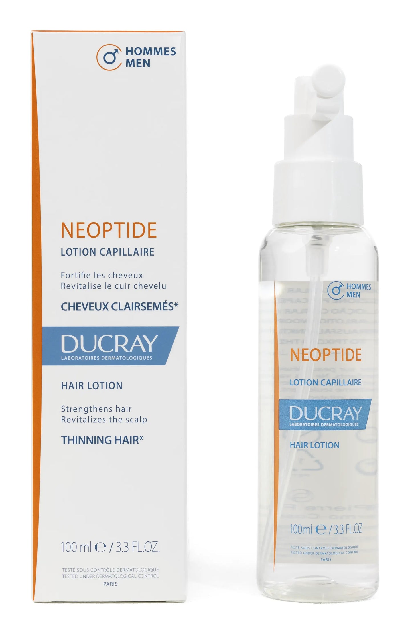 Ducray Neoptide Lotion Capillaire Thinning Hair Men Hair Lotion 100 Ml
