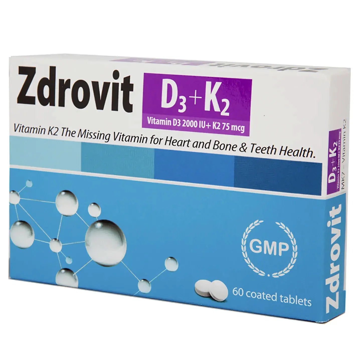 Zdrovit D3 + K2 60 Tablets