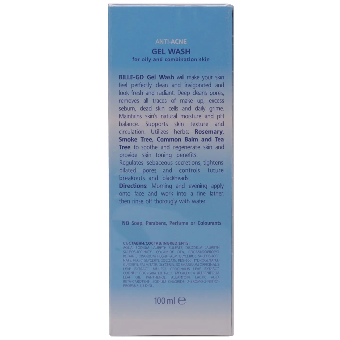 Bodi Beauty Bille GD Superactive Anti-Acne Gel Wash 100 Ml