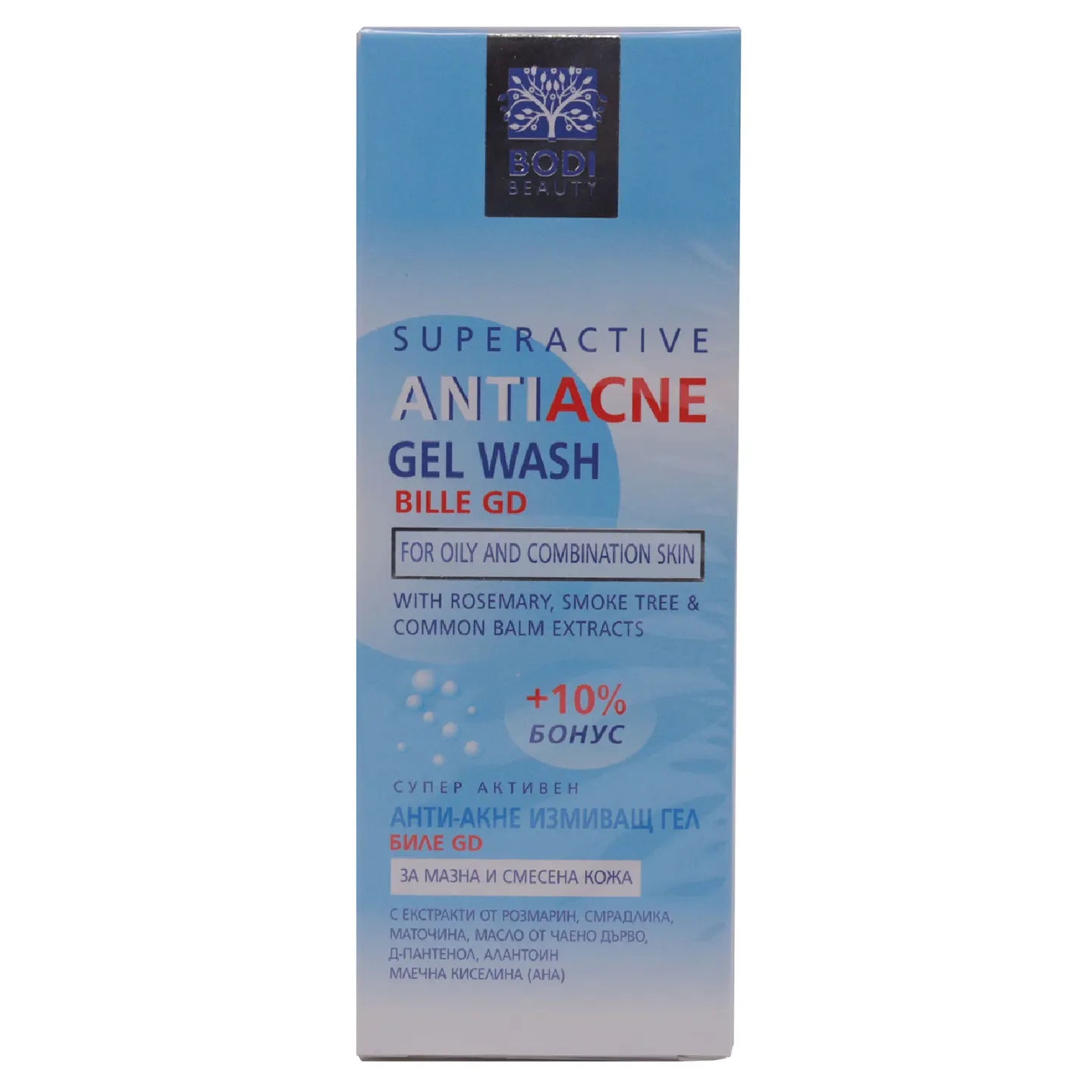 Bodi Beauty Bille GD Superactive Anti-Acne Gel Wash 100 Ml