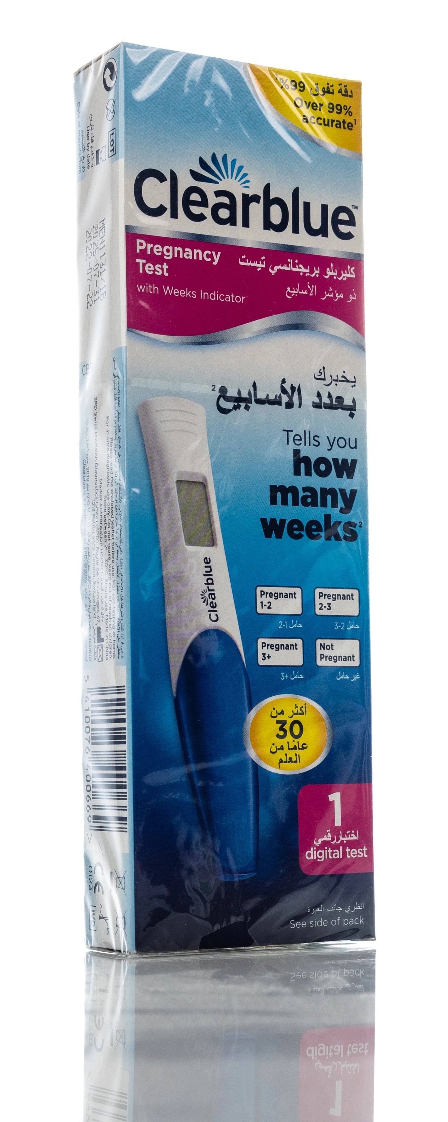 Clearblue Digital Pregnancy Test With Weeks Indicator