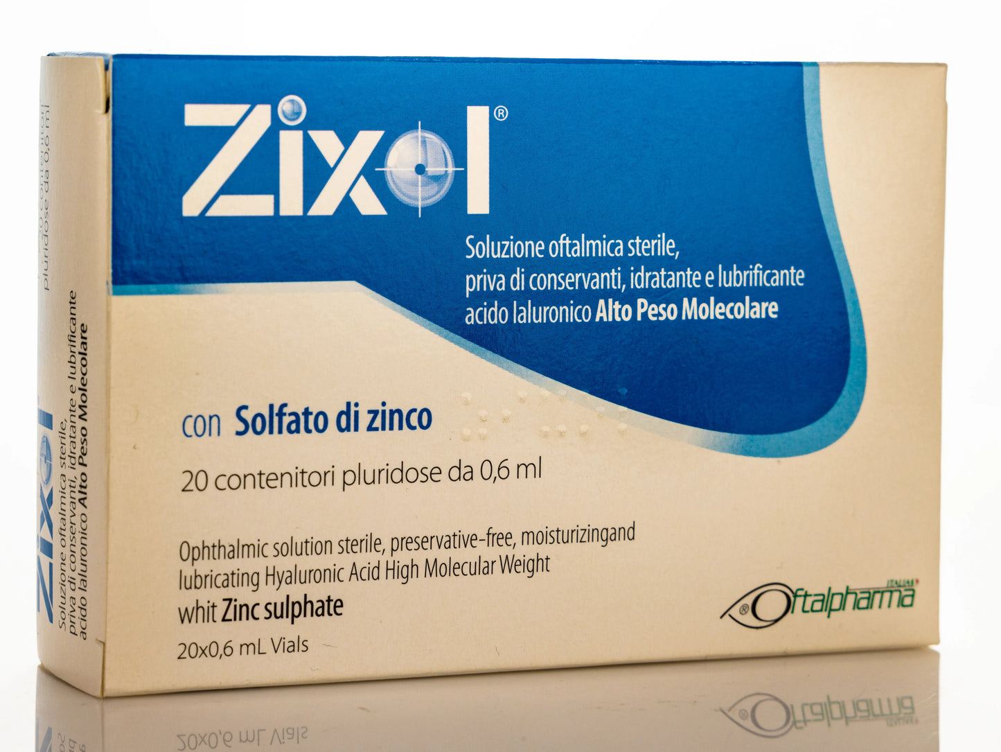 Zixol Eye Drops 20Vial