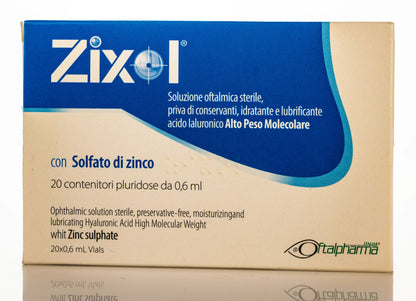 Zixol Eye Drops 20Vial