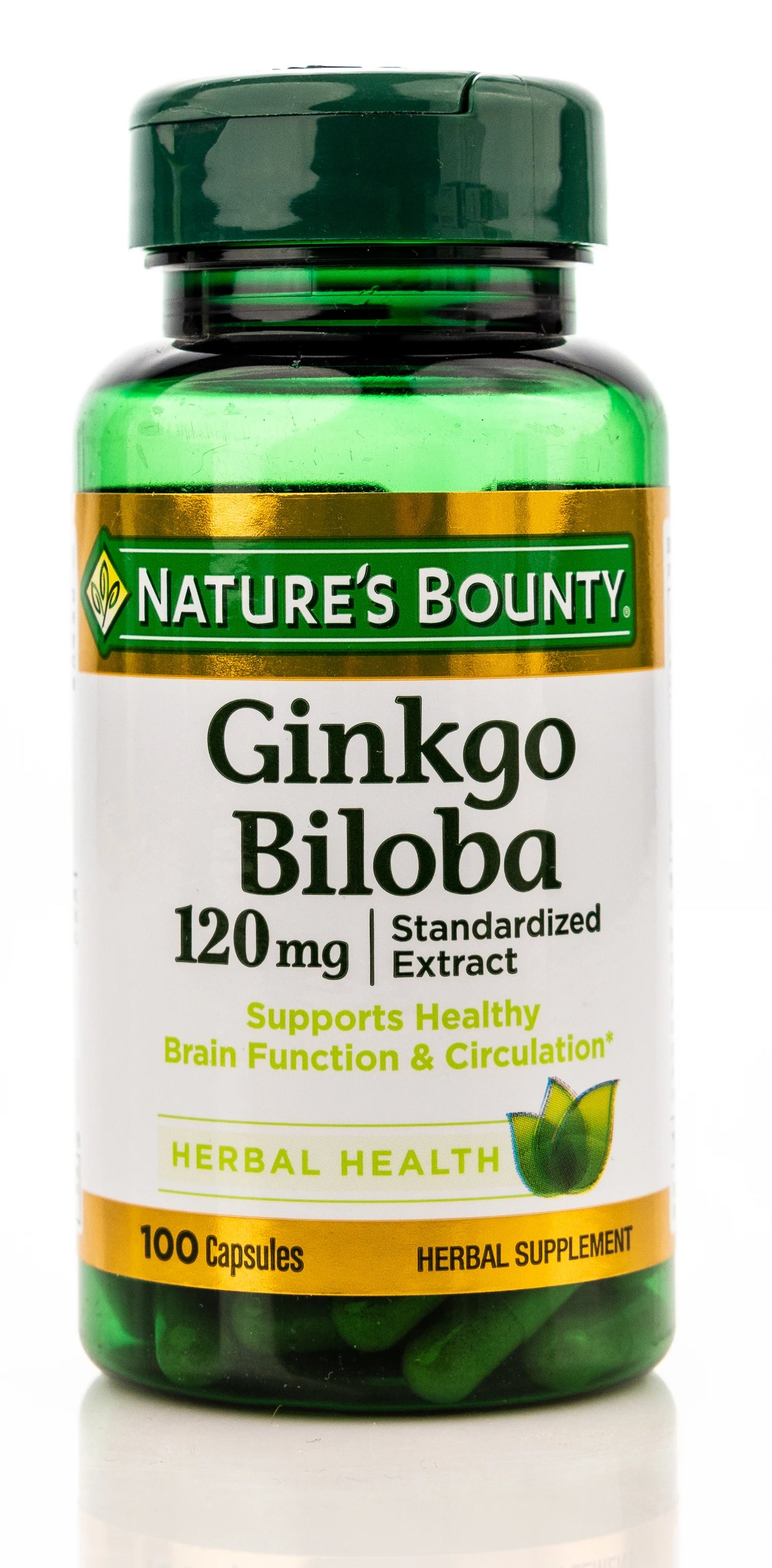 Nature's Bounty Ginkogo Biloba 120mg 100 Capsule
