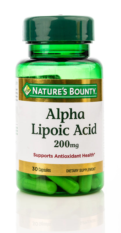 Nature's Bounty Alpha Lipoic Acid 200mg 30 Capsule