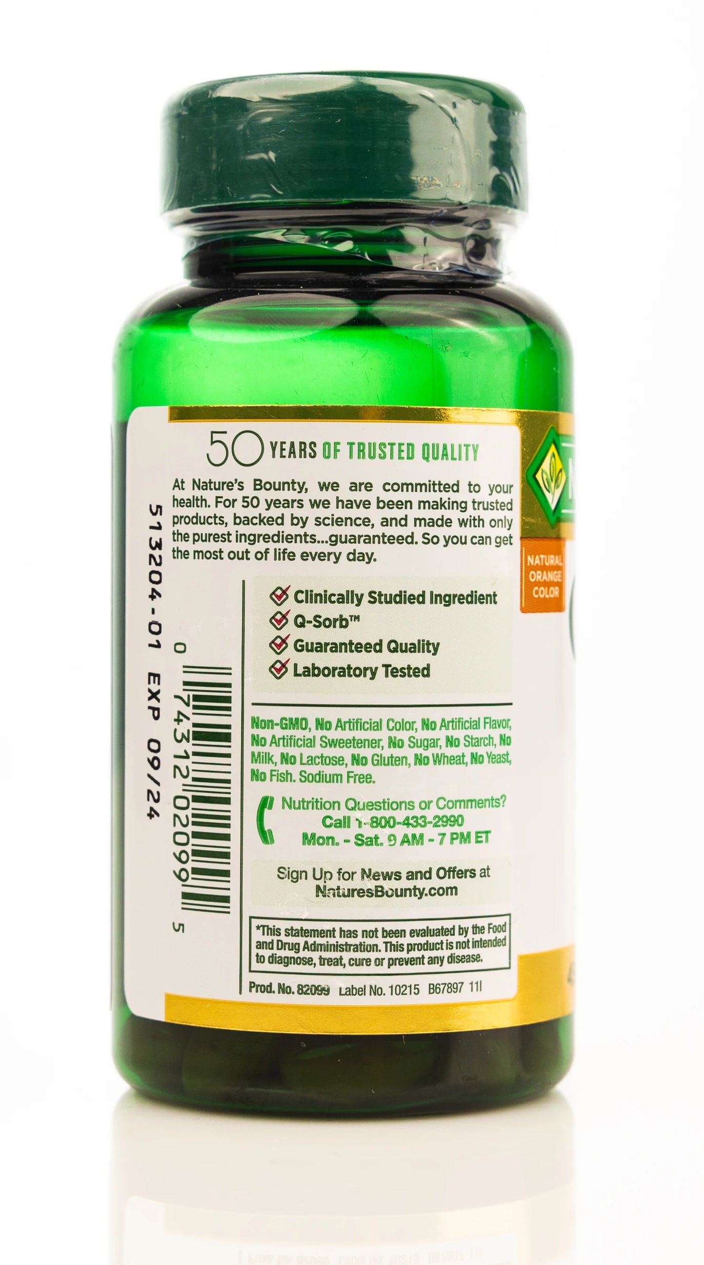 Nature's Bounty Co Q-10 200 mg 45 Softgels