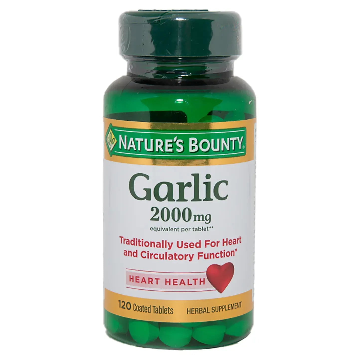 Nature's Bounty Garlic 2000mg 120 Tablet