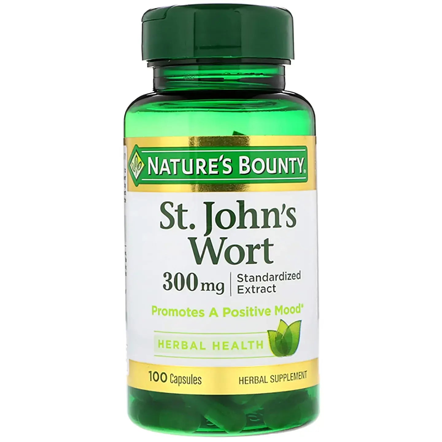 Nature's Bounty St.John's Wort 300mg 100 Capsule
