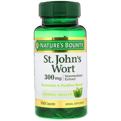 Nature's Bounty St.John's Wort 300mg 100 Capsule