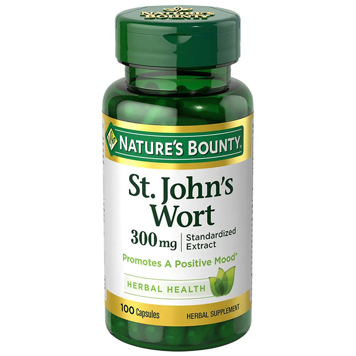 Nature's Bounty St.John's Wort 300mg 100 Capsule