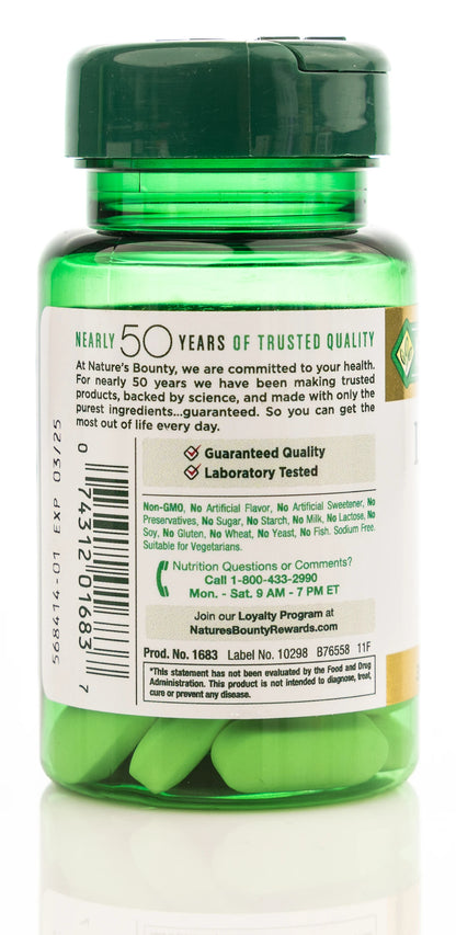 Nature's Bounty L-Carnitine 500mg 30 Tablet