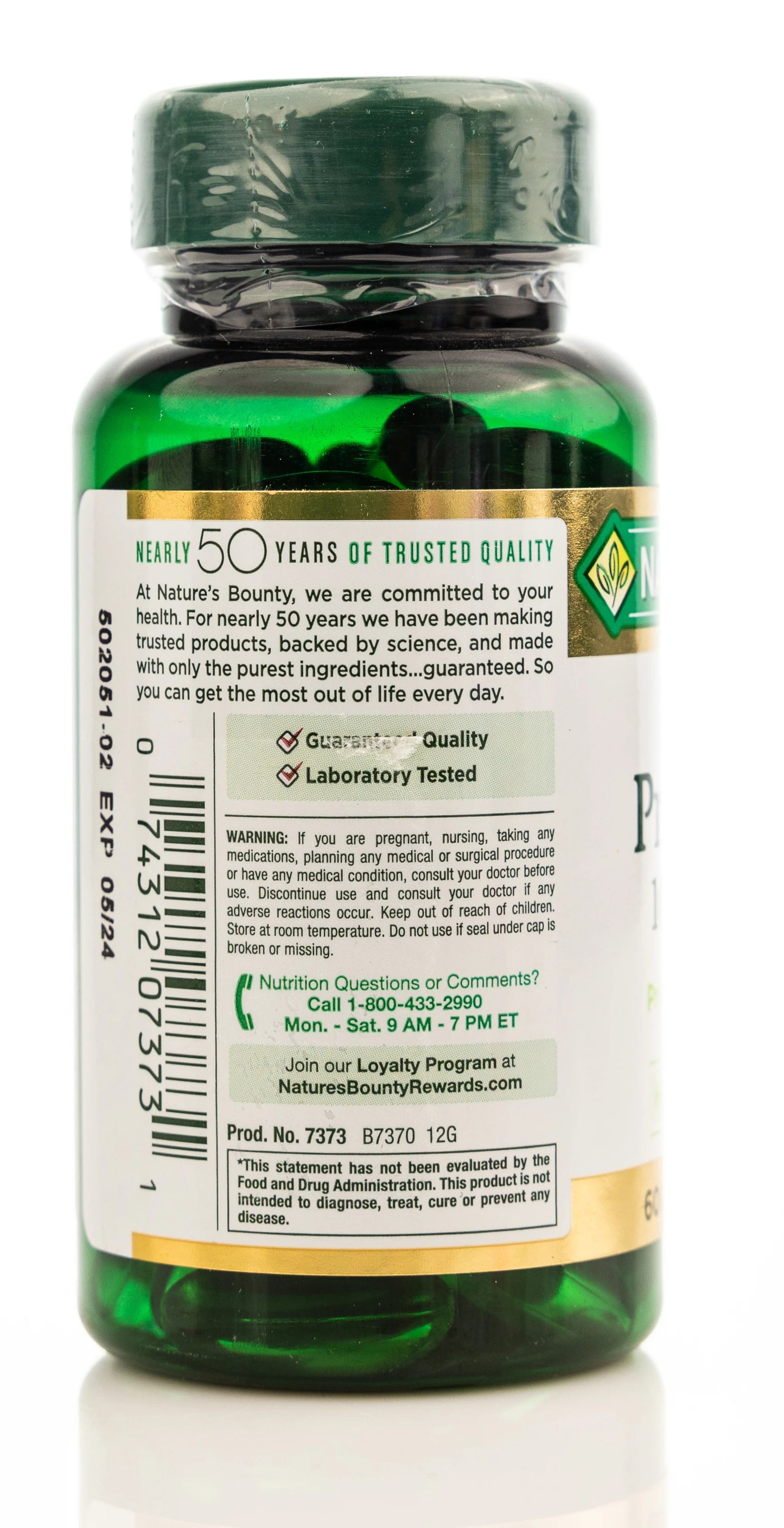 Nature's Bounty Evening Primerose Oil 1000 mg 60 Softgels