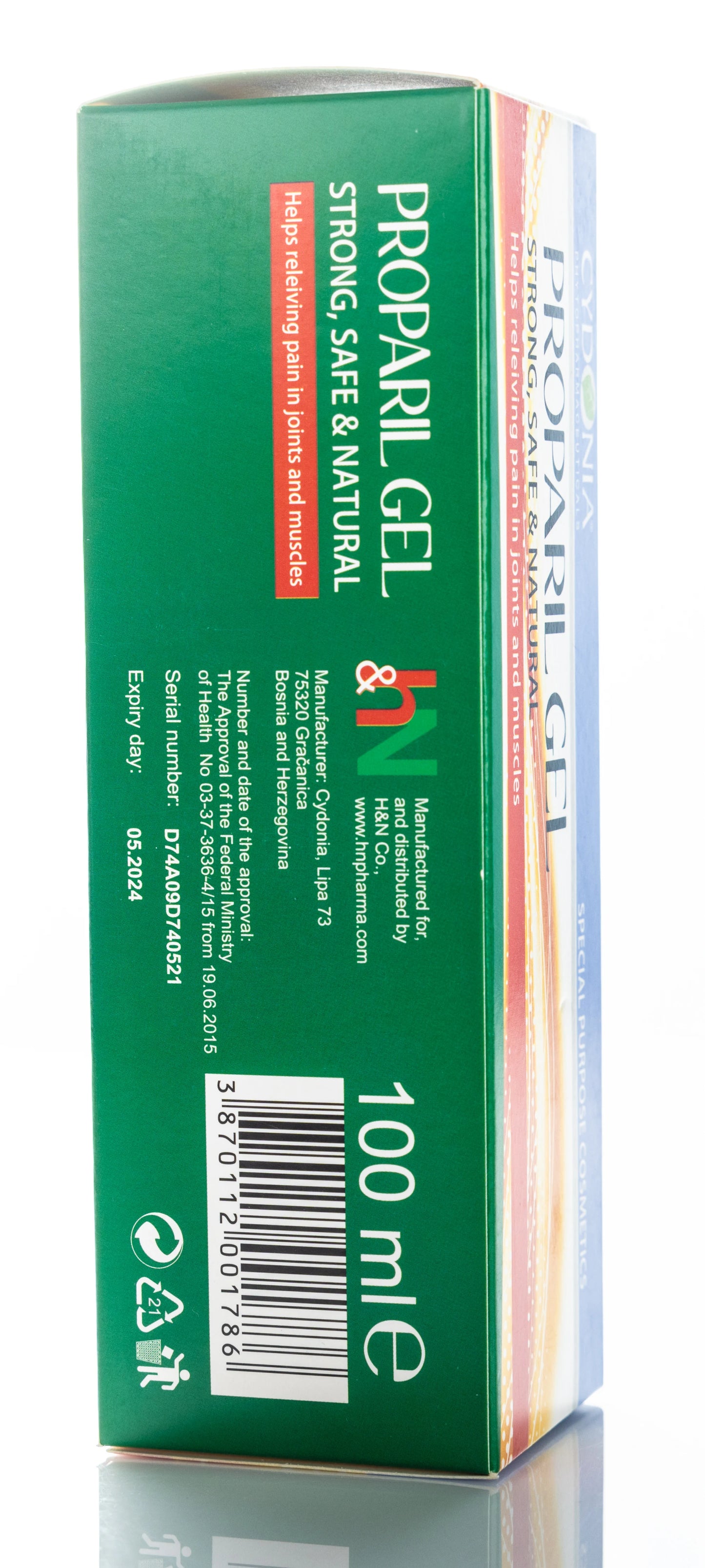 Proparil Gel 100Ml