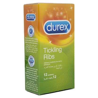Durex Condom Tickling Ribs 12 Pieces